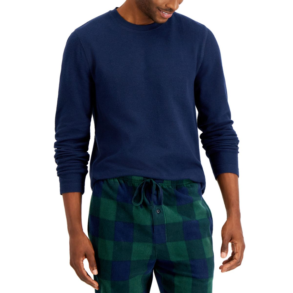 Mens 2-Piece X-TEMP Micro Fleece Pajama Set