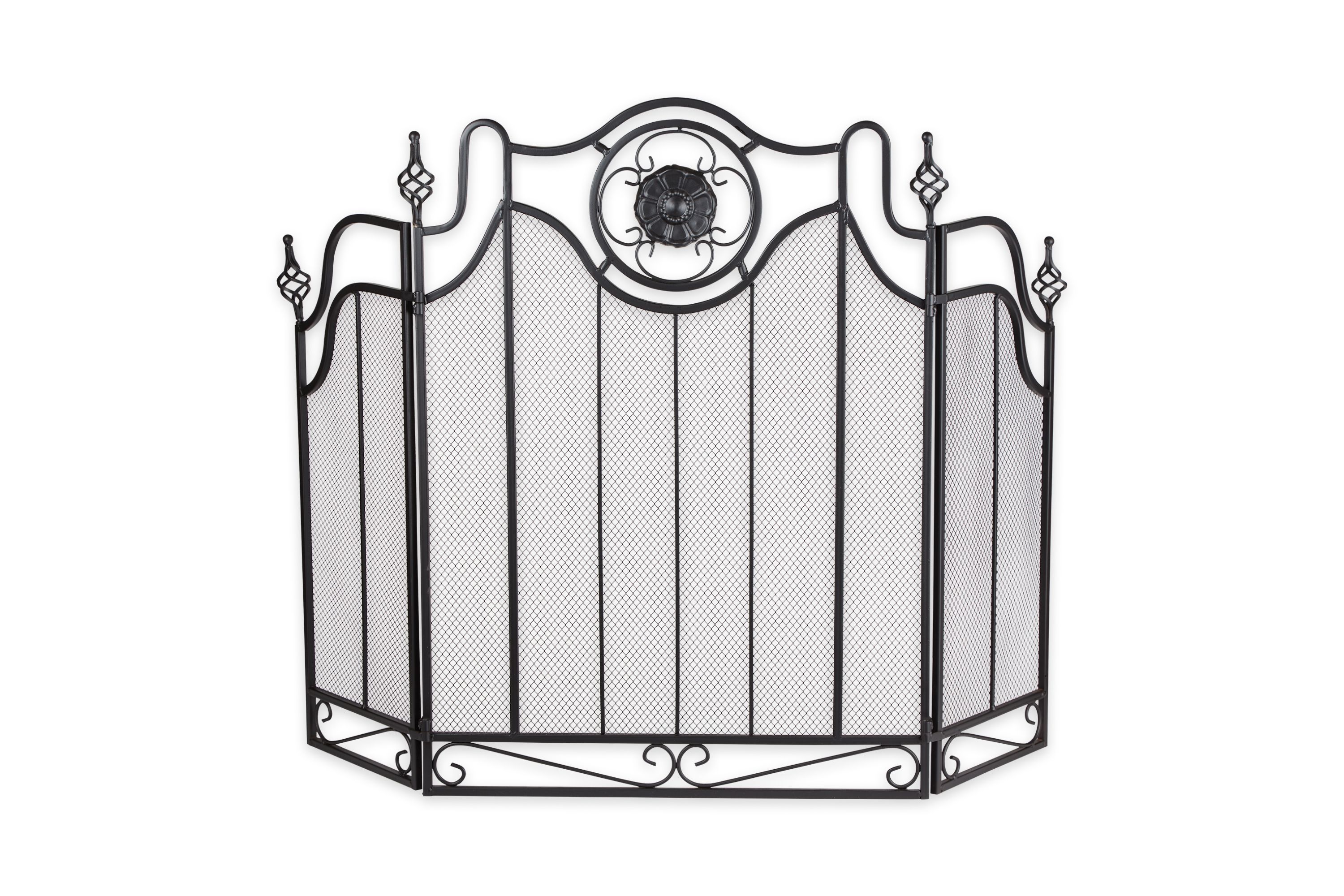 Tuscan-Design Fireplace Screen 22.12x10.62x30.62"