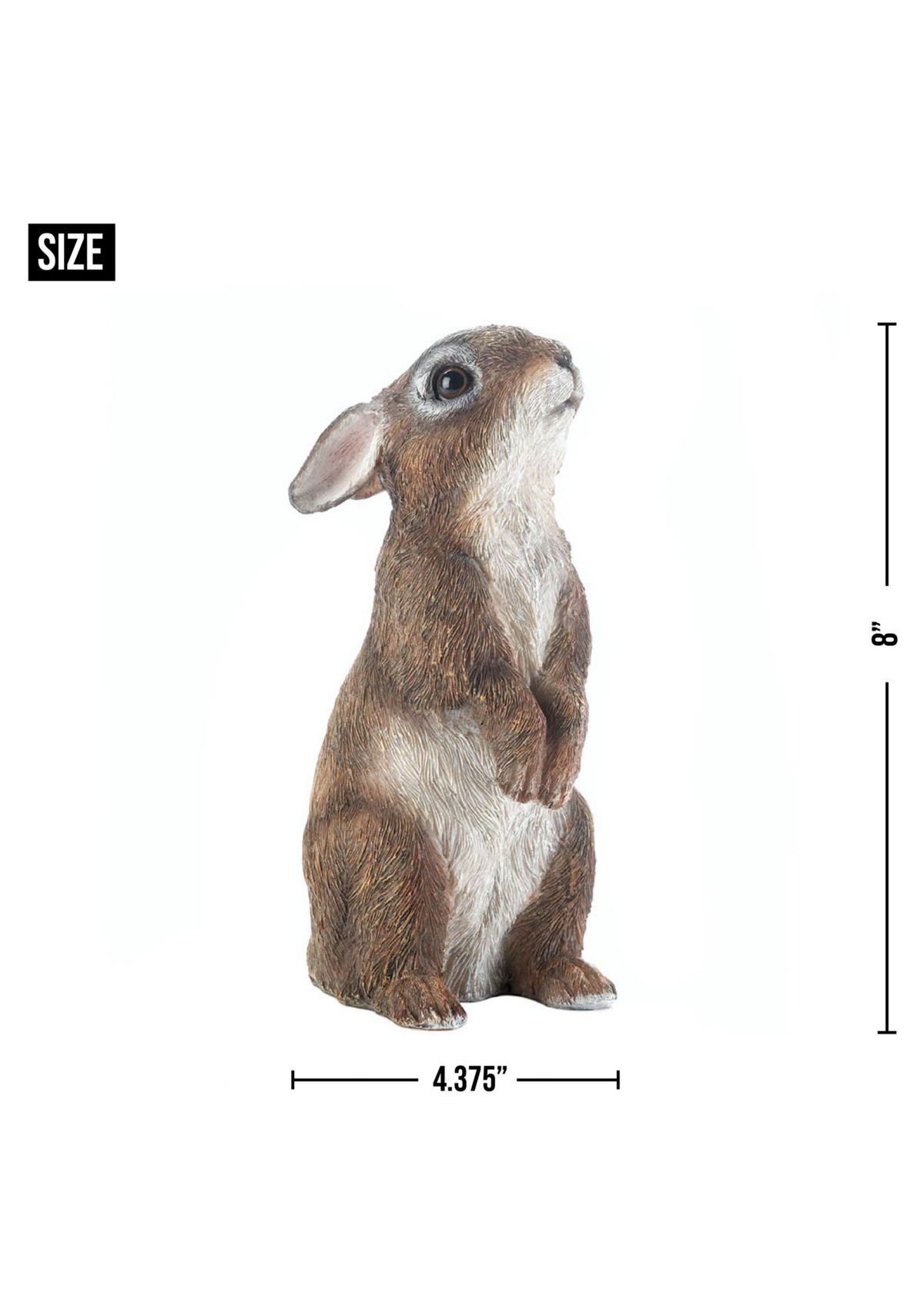 Peek-A-Boo Garden Bunnies Décor 6.5”x5.5”x6”