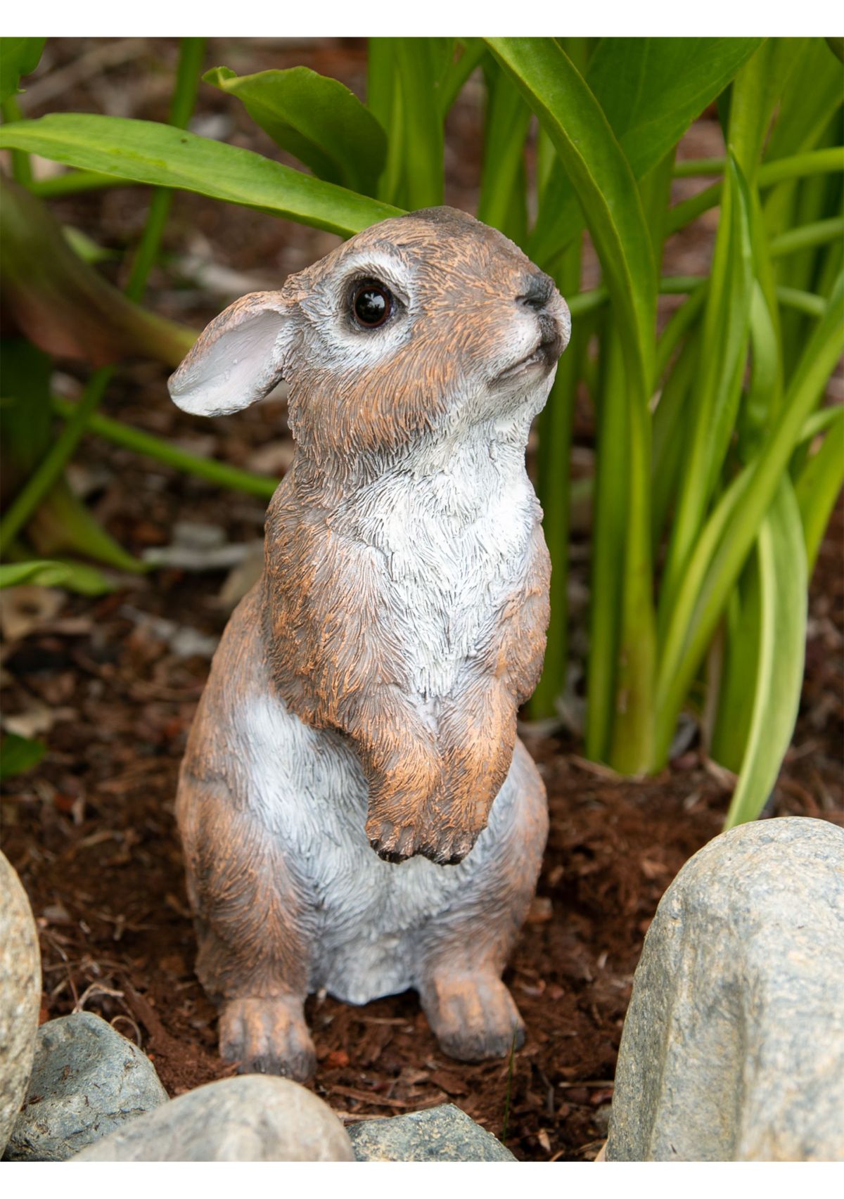Peek-A-Boo Garden Bunnies Décor 6.5”x5.5”x6”
