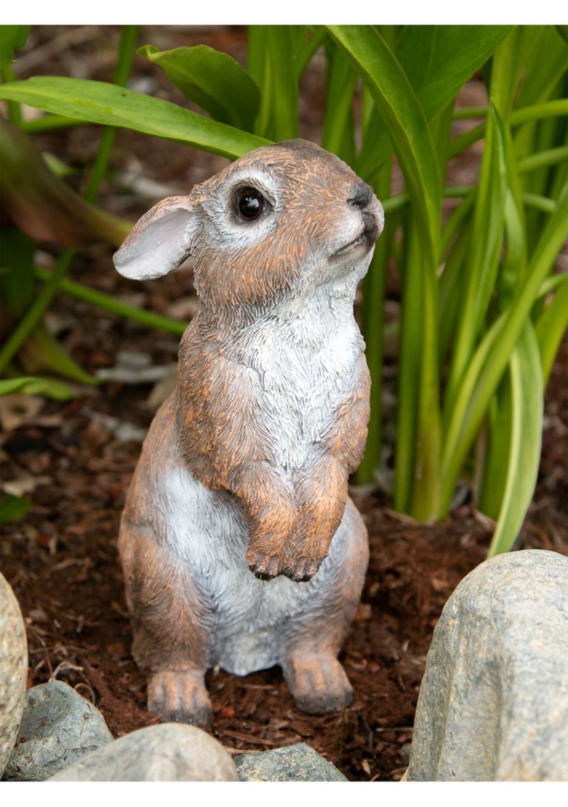 Peek-A-Boo Garden Bunnies Décor 6.5”x5.5”x6”