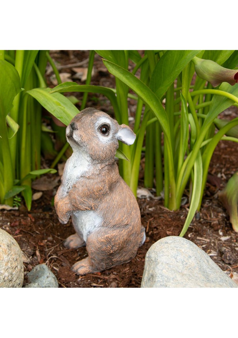 Peek-A-Boo Garden Bunnies Décor 6.5”x5.5”x6”