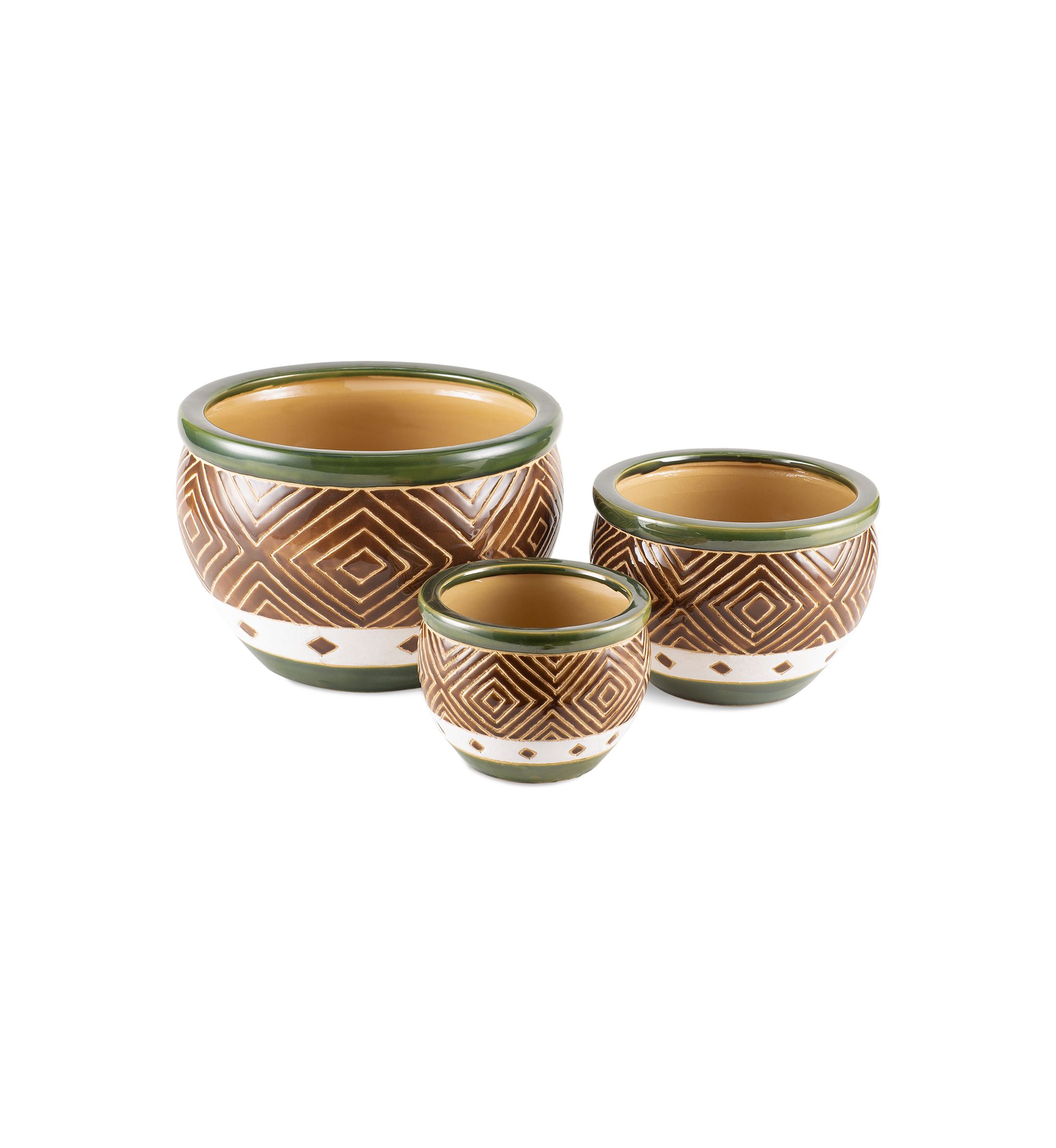 Cobalt Planter (set of 3) 12"