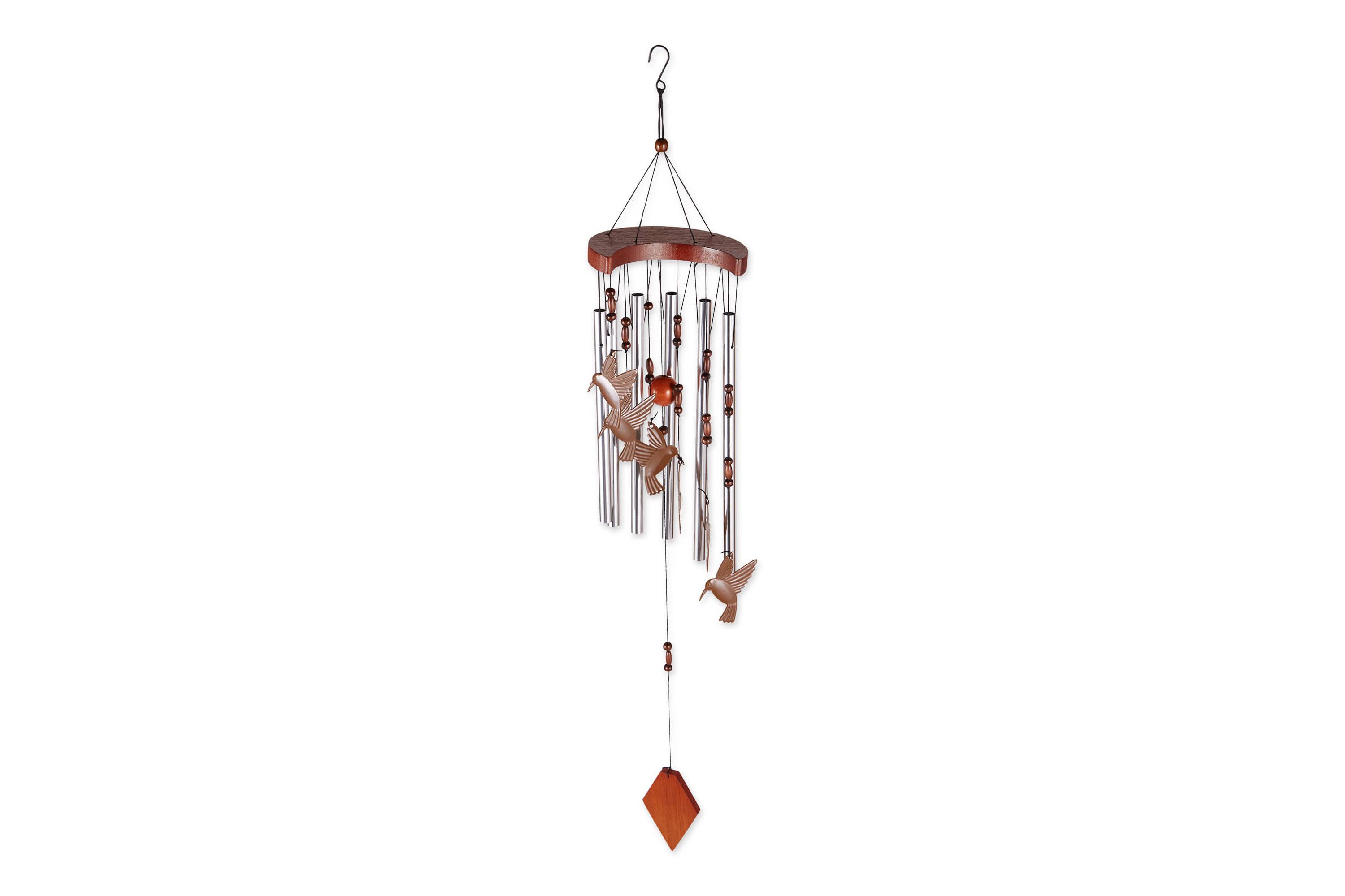 Hummingbird Flutter Wind Chimes 5.5x4x32"