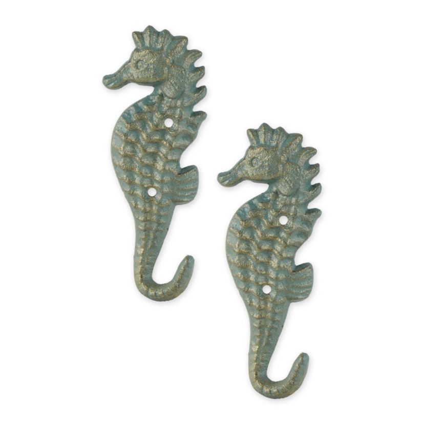 Seahorse Wall Hook (Set of 2)