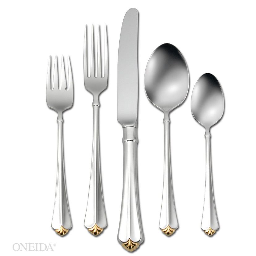 Golden Juilliard 20 Piece Fine Flatware Set