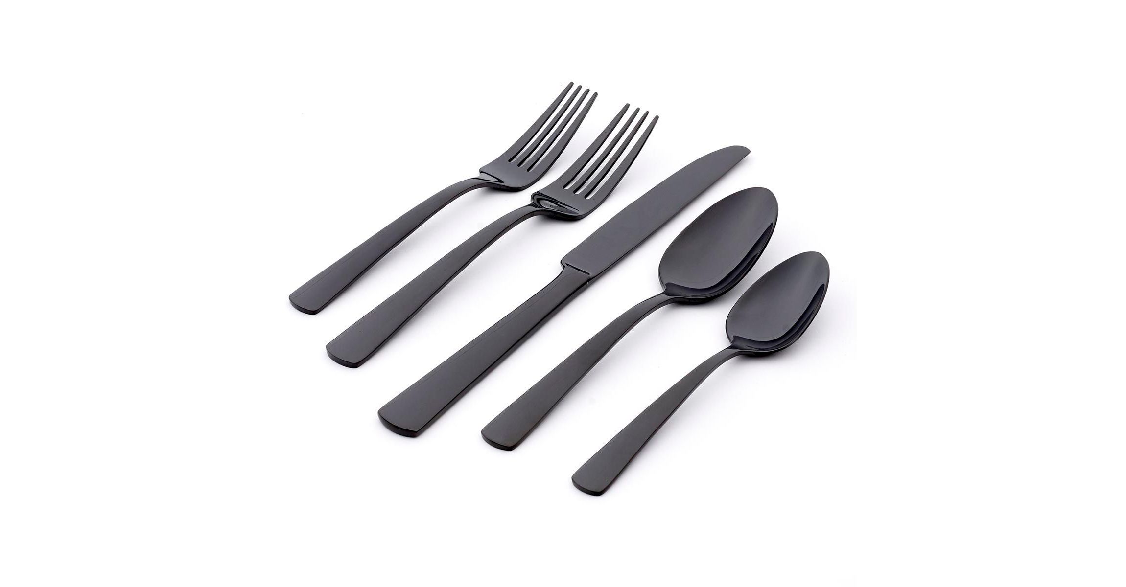 Aptitude Glossy Midnight 20 Piece Set, Service for 4