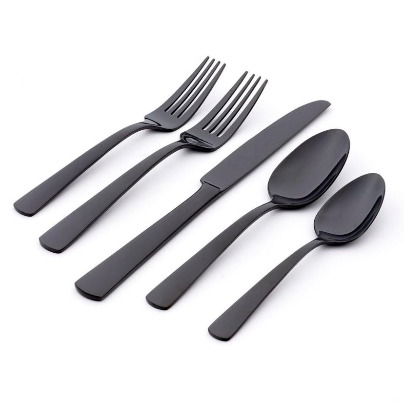 Aptitude Glossy Midnight 20 Piece Set, Service for 4