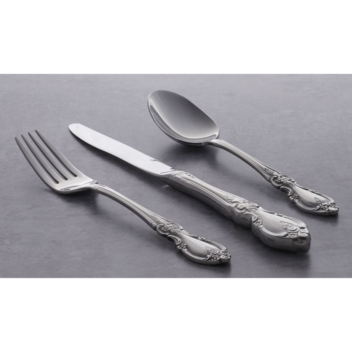Louisiana 45 Piece Fine Flatware Set, Service For 8