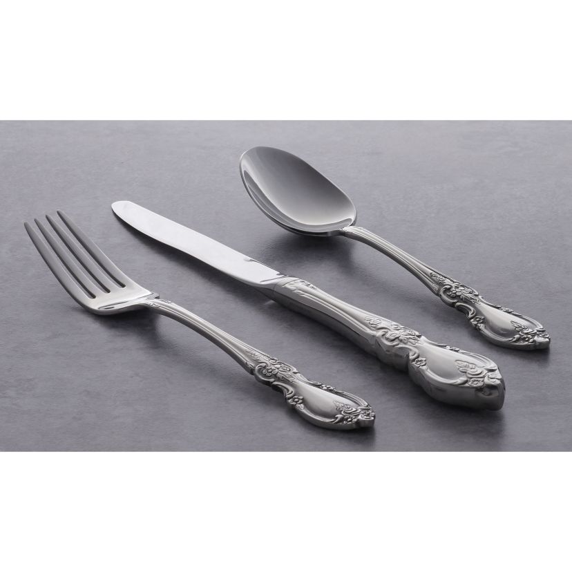 Louisiana 45 Piece Fine Flatware Set, Service For 8
