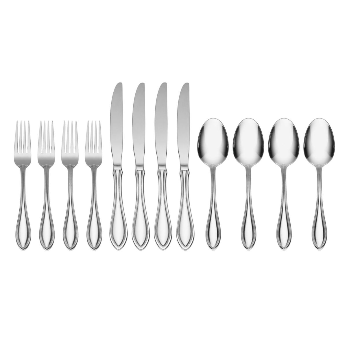 American Harmony 12 Piece Everyday Flatware Set, Service For 4