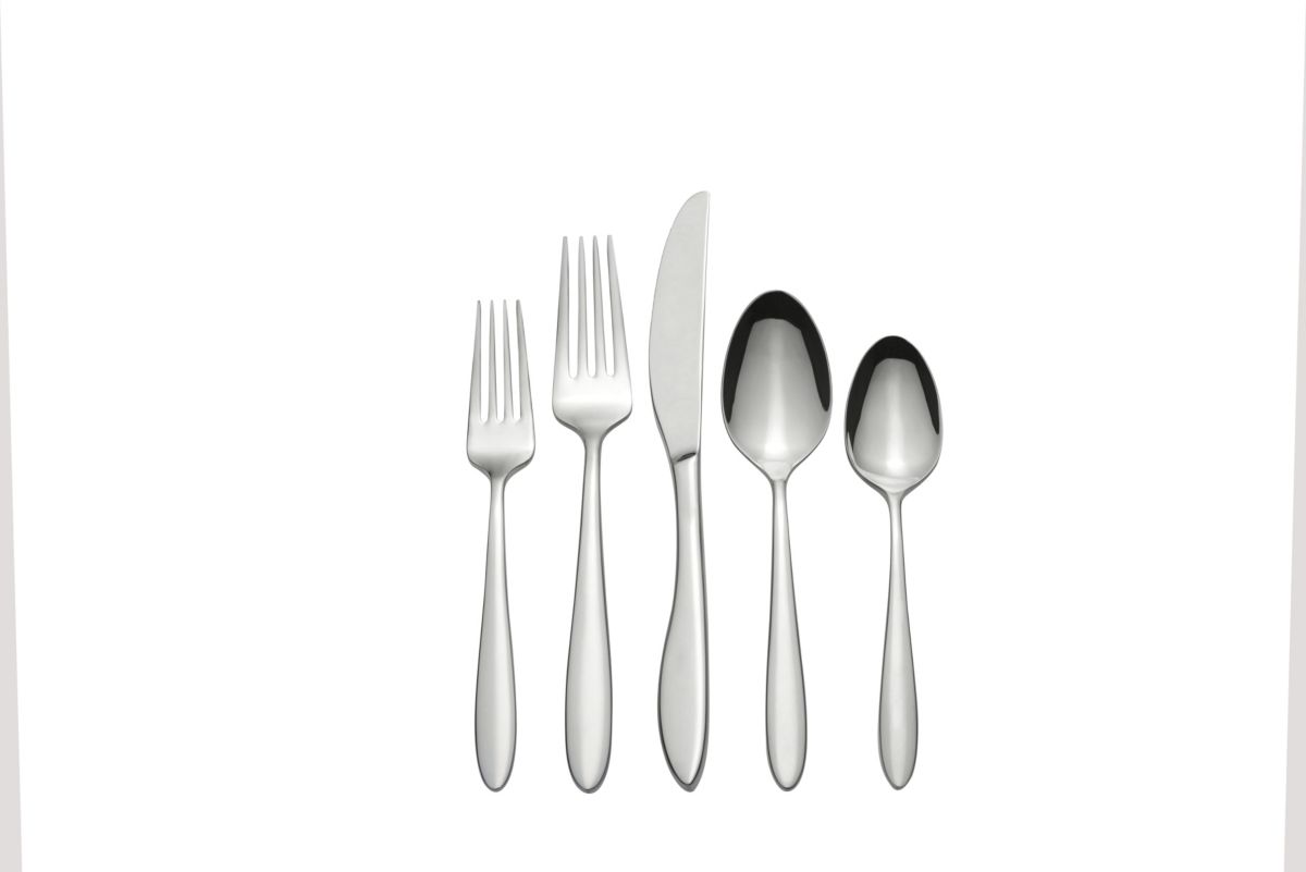 Mooncrest 45 Piece Everyday Flatware Set, Service for 8