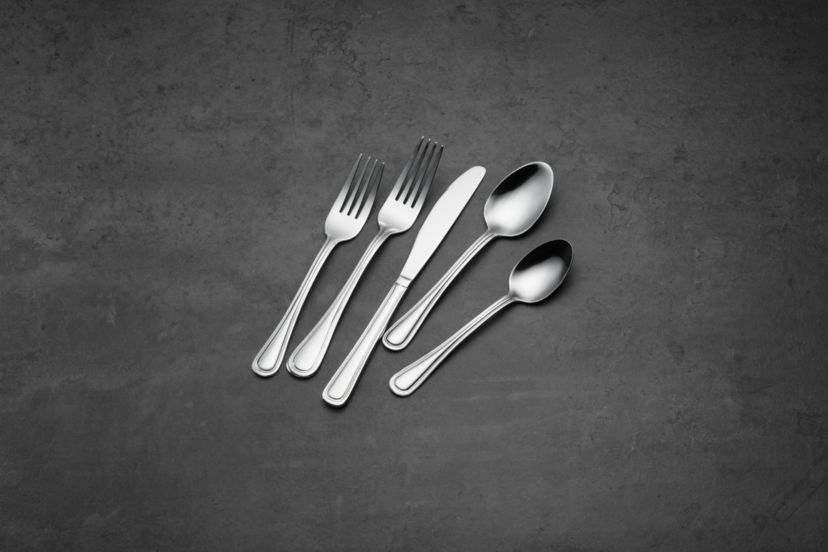 Hollis 20 Piece Everyday Flatware Set, Service For 4