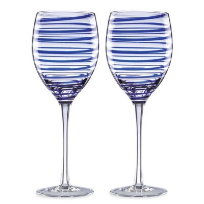 kate spade new york Charlotte Street 2-Piece Wine Glass Set