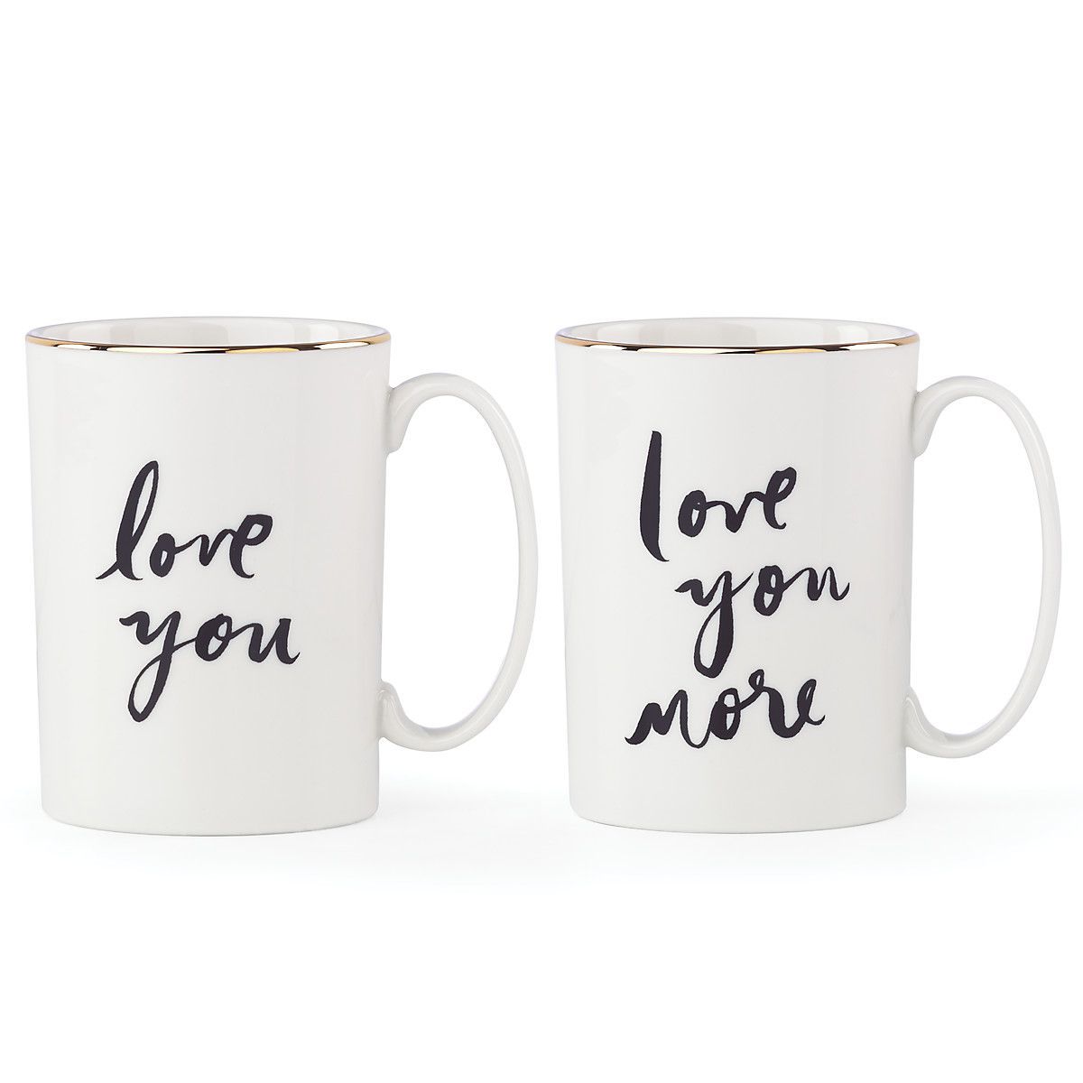 Bridal Party&#8482; "Love You" and "Love You More" 2-piece Mug Set