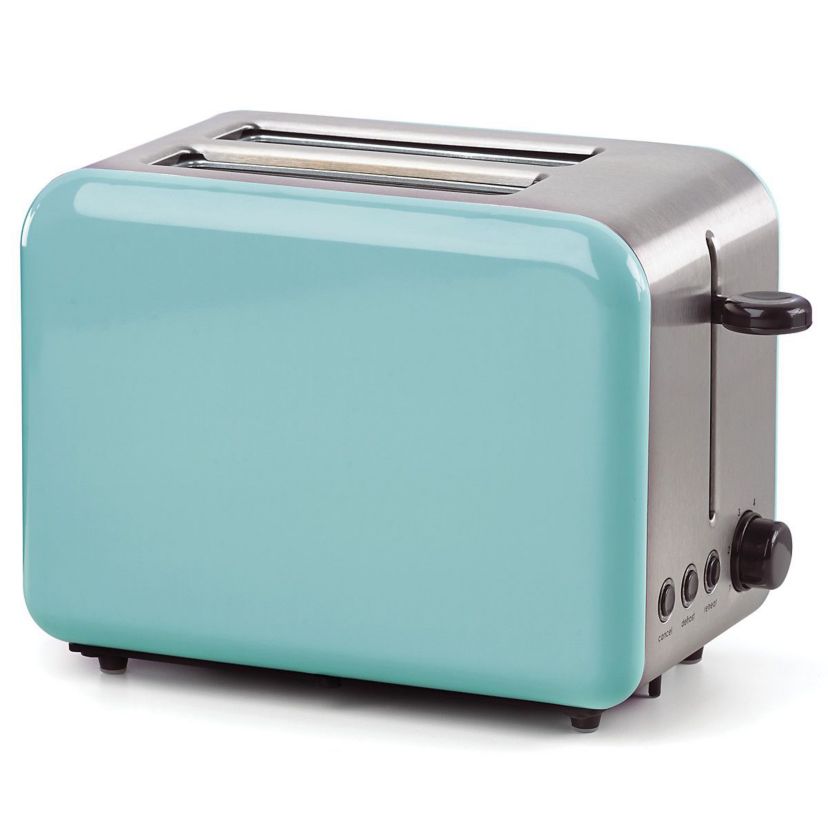 All in Good Taste&#8482; Turquoise 2-slice Toaster