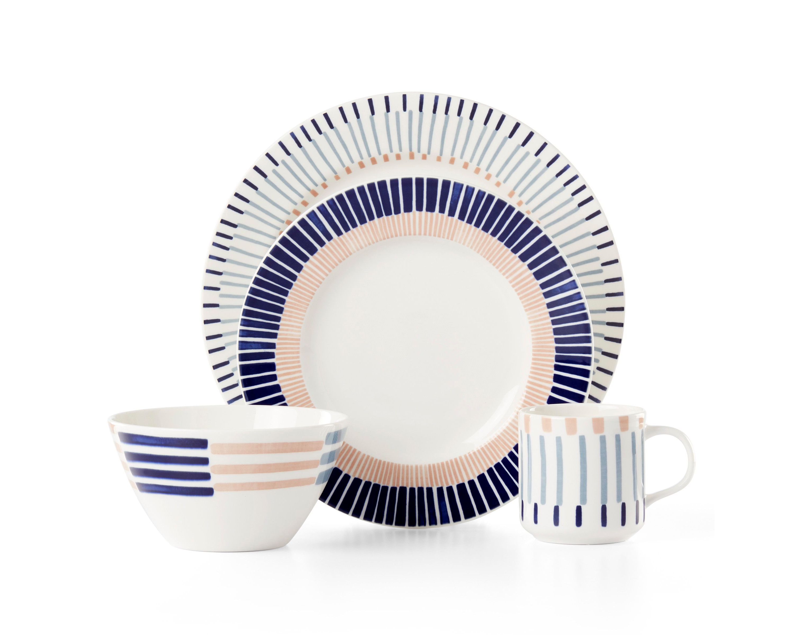 Brook Lane 4-Piece Place Setting