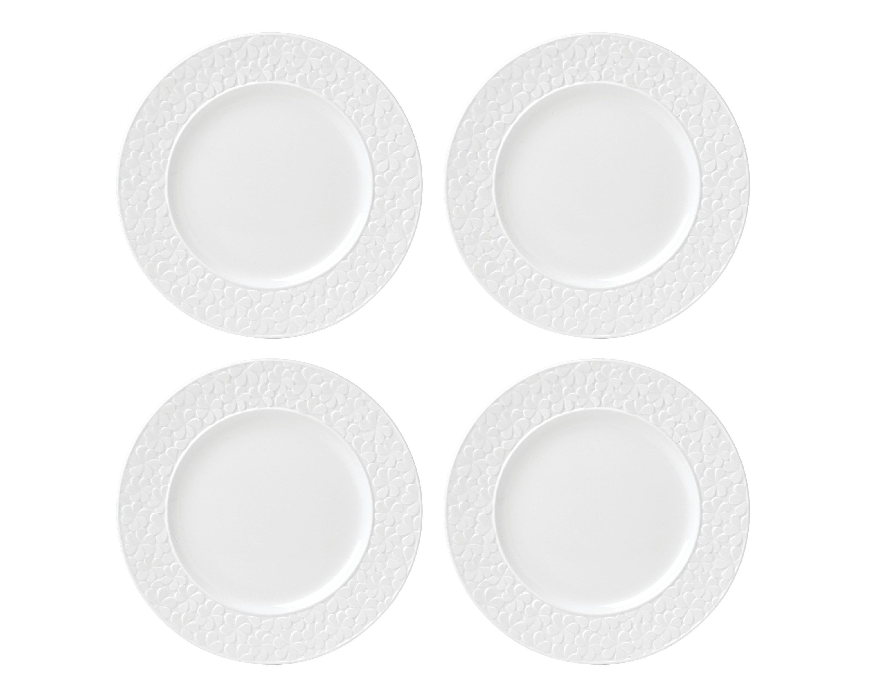 Blossom Lane 4-Piece Accent Plate Set