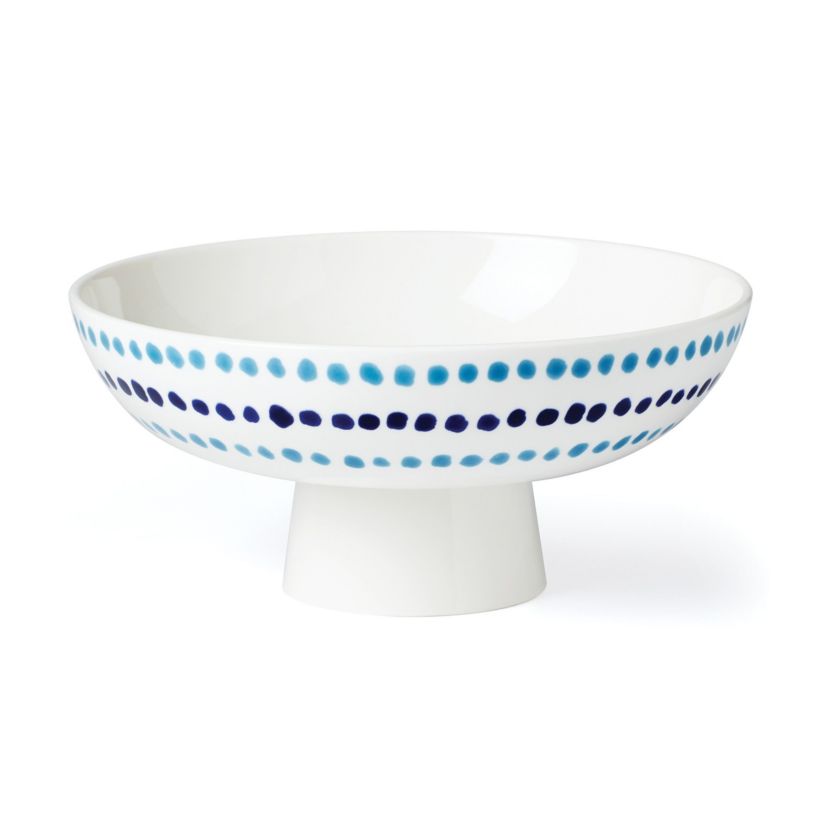 Floral Way Footed Bowl