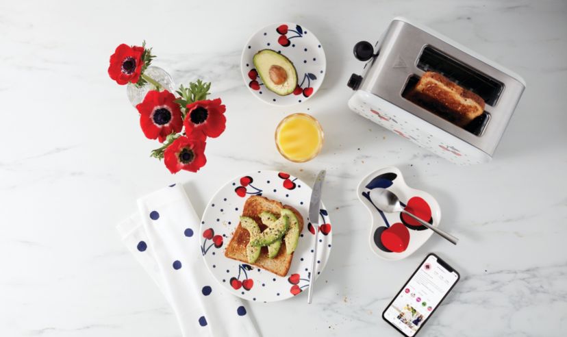 Floral Way Footed Bowl