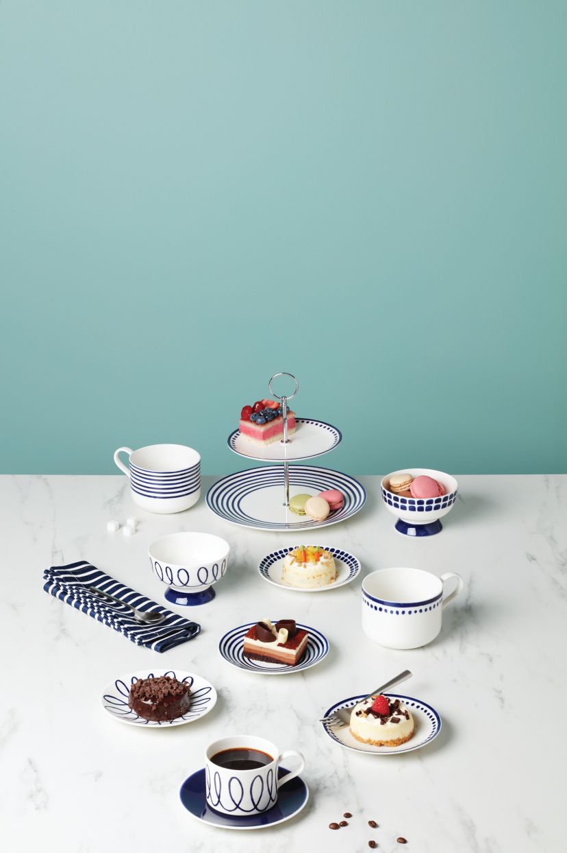 Charlotte St 4-Piece Mugs