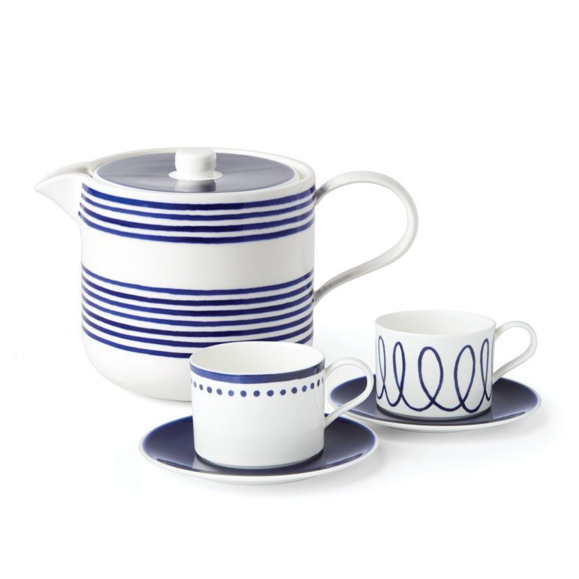Charlotte Street 5-Piece Tea Set