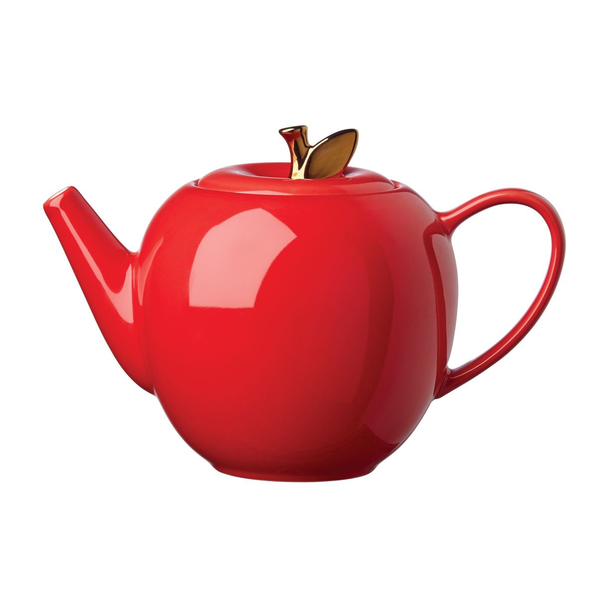 Knock On Wood Apple Teapot