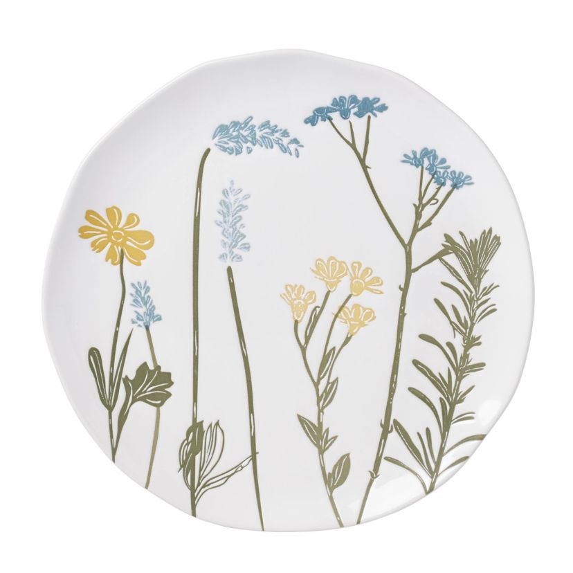 Wildflowers 12-Piece Dinnerware Set