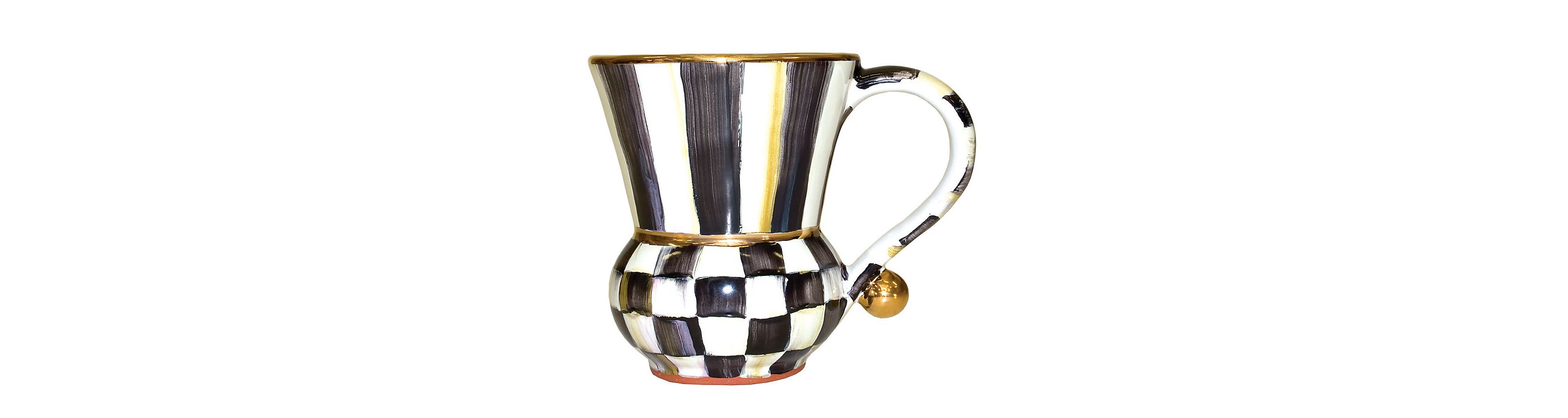 Courtly Check Ceramic Mug