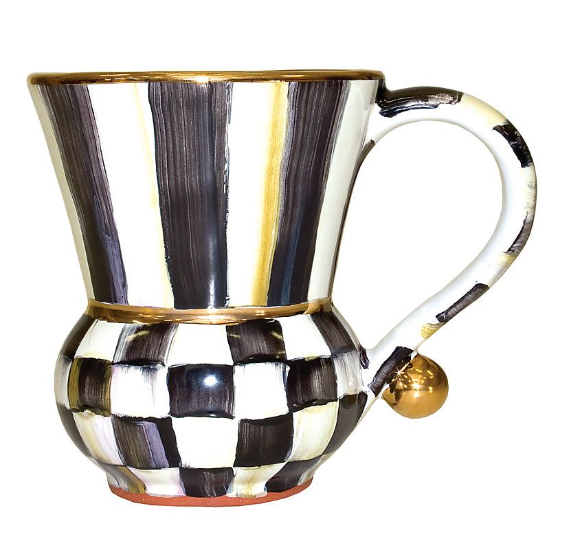 Courtly Check Ceramic Mug