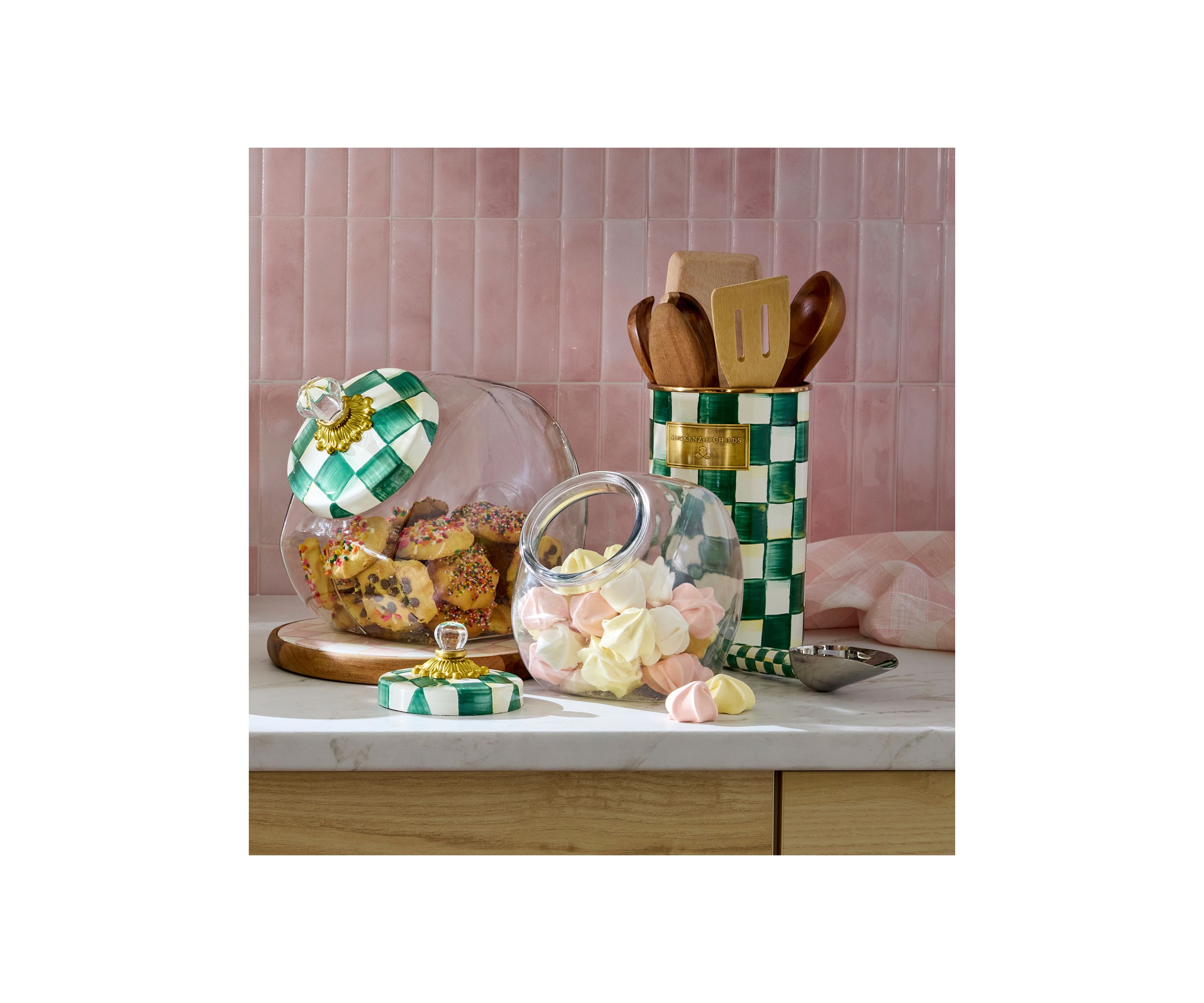 Enamel Utensil Holder