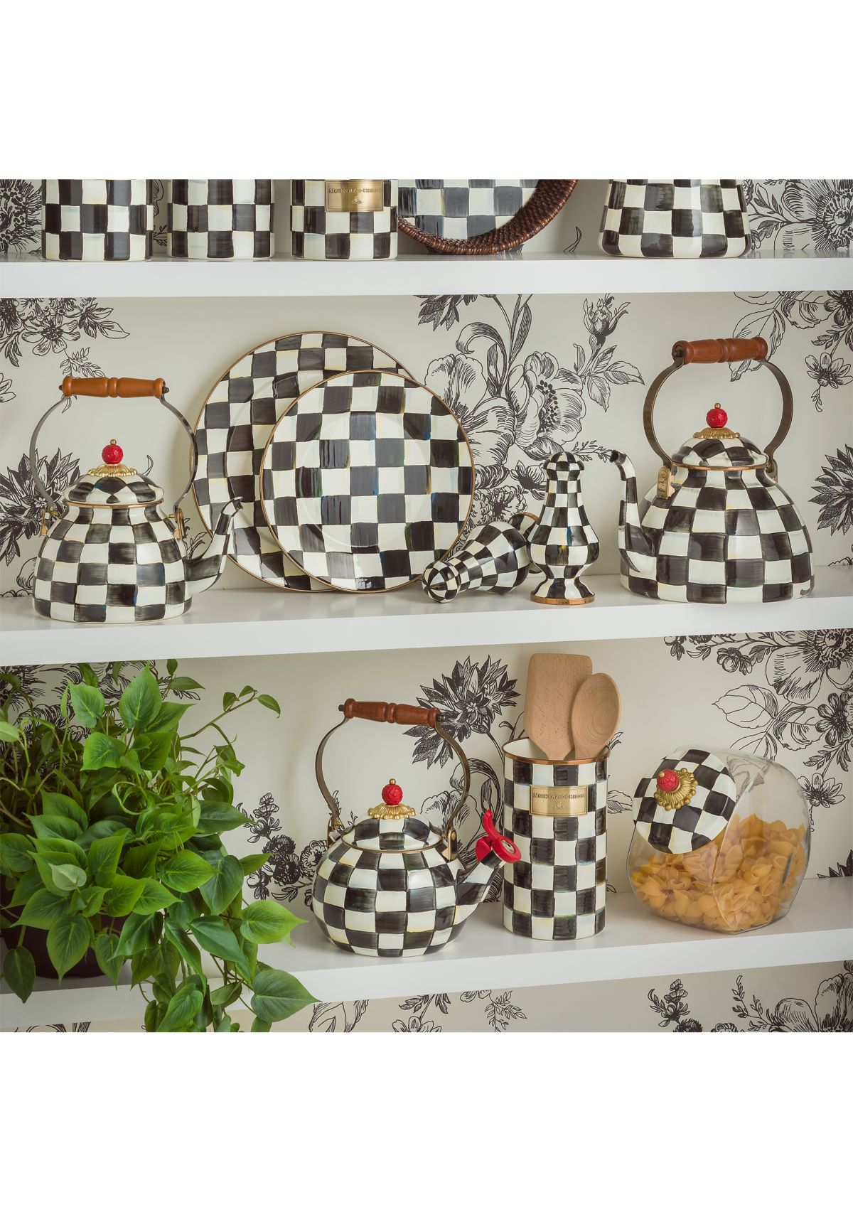 Enamel Utensil Holder