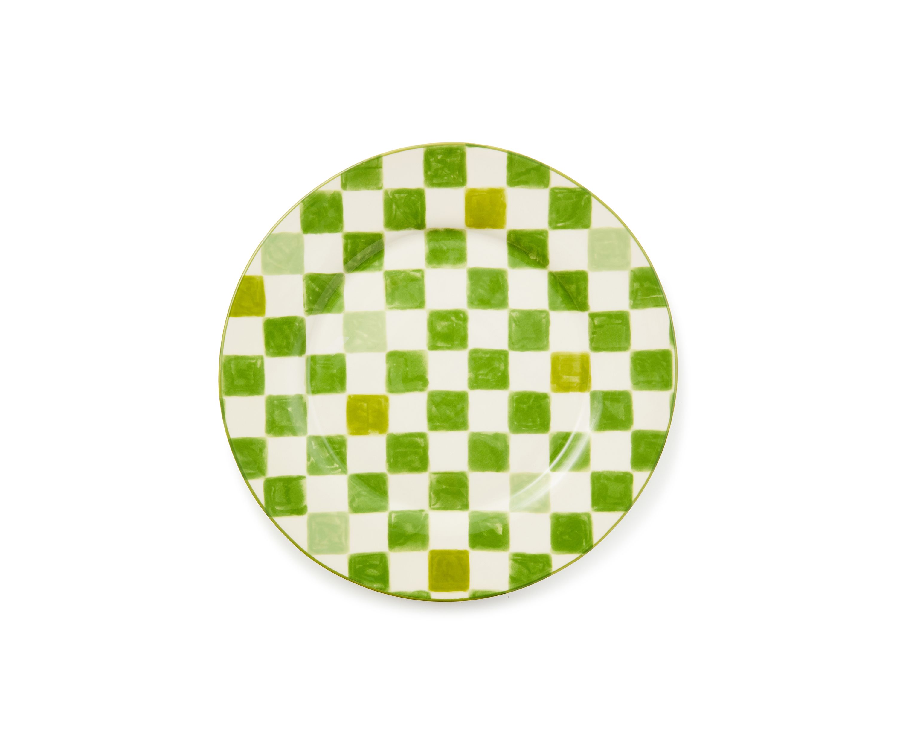 Check Round Platter