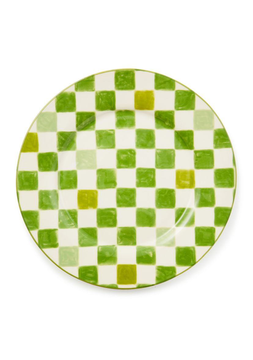 Check Round Platter