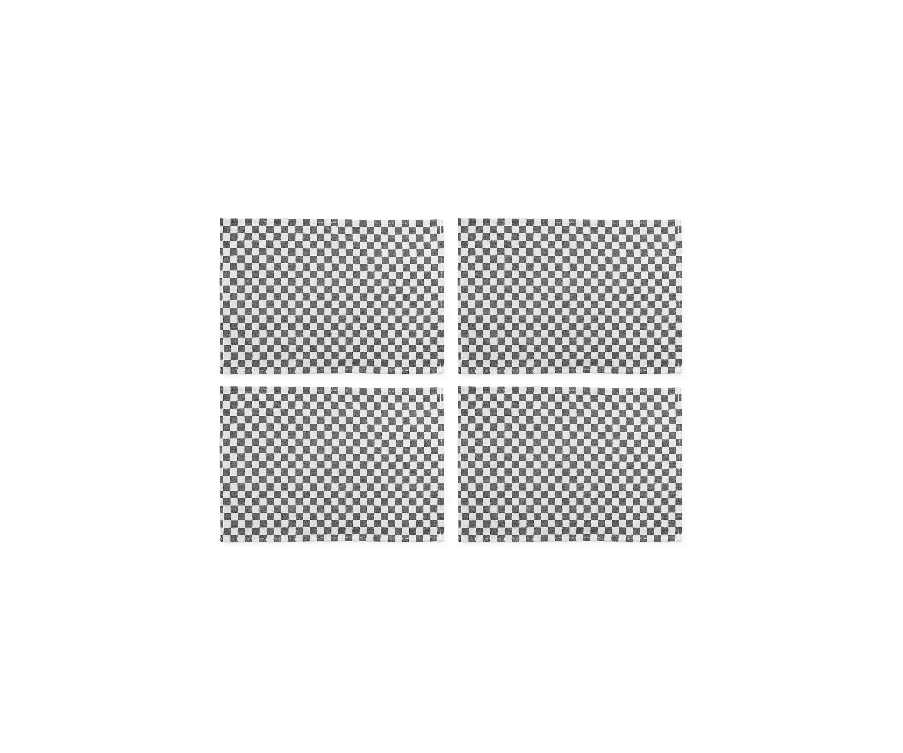 Check Placemat, Set of 4