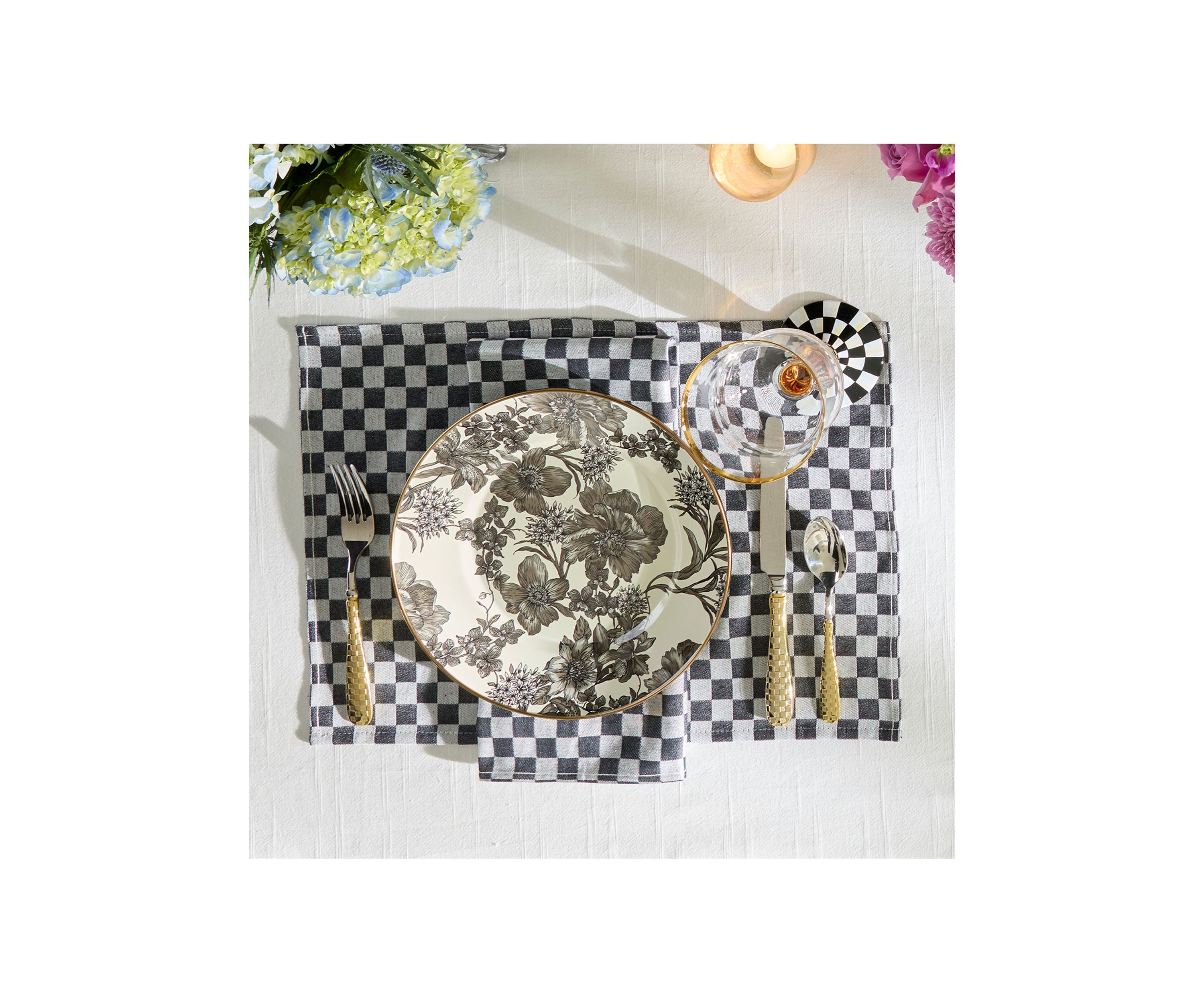 Check Placemat, Set of 4