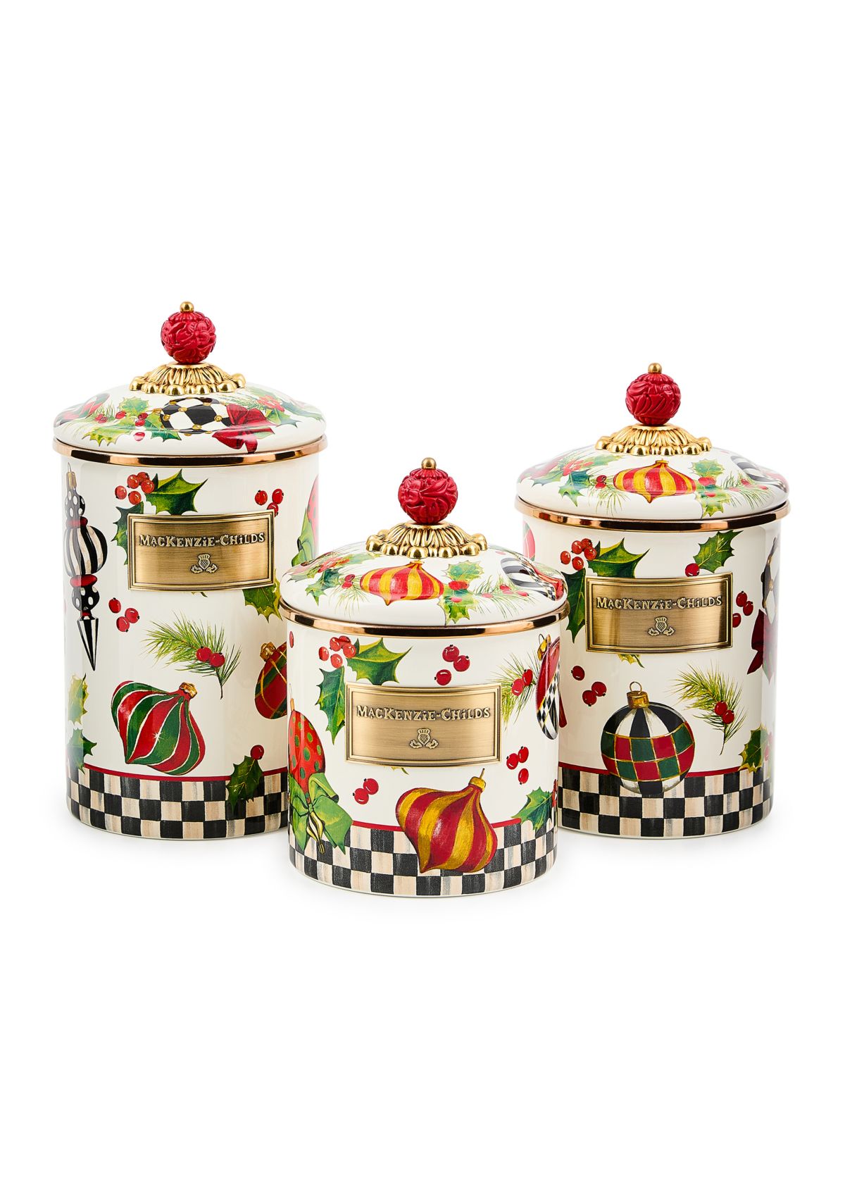Deck the Halls Canister