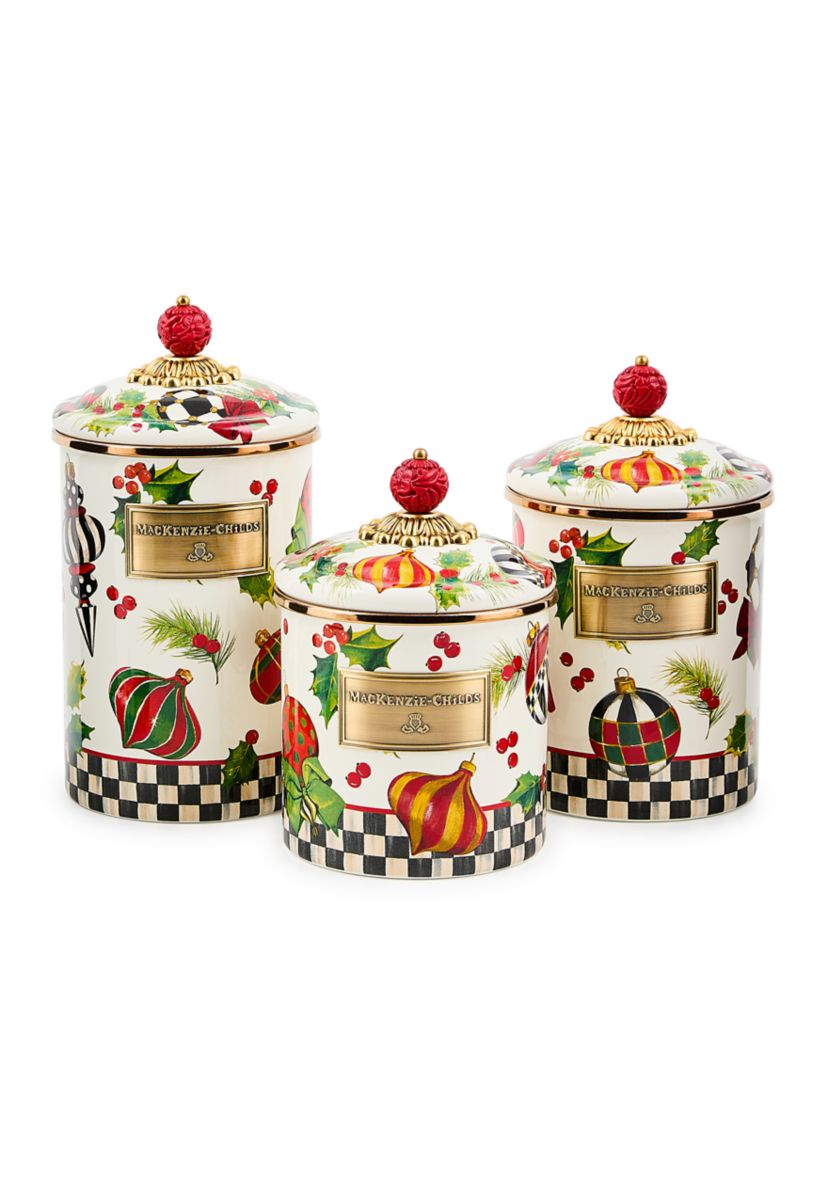Deck the Halls Canister