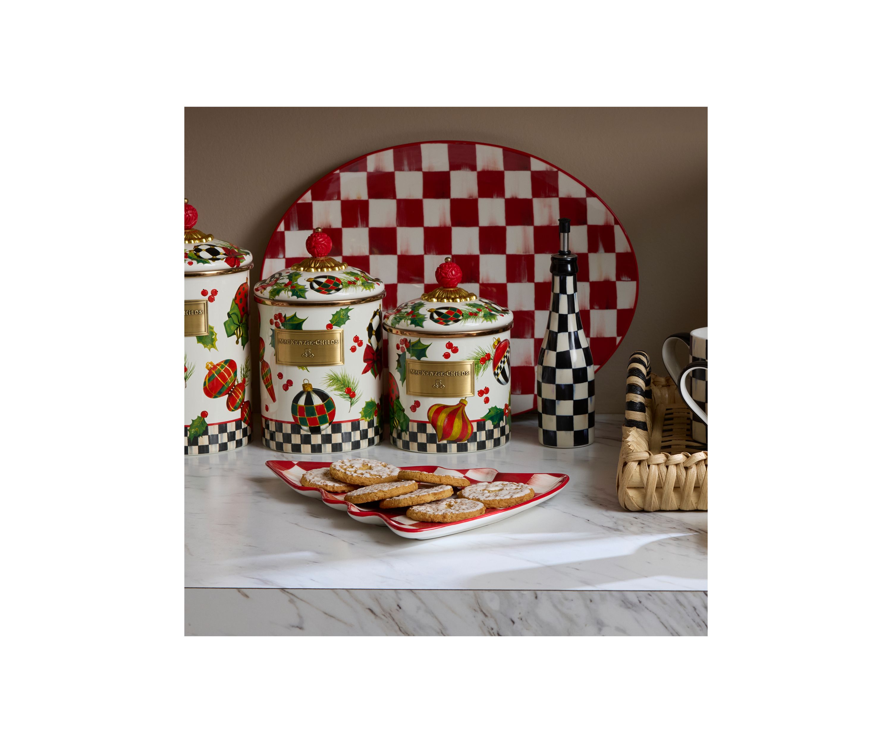 Deck the Halls Canister