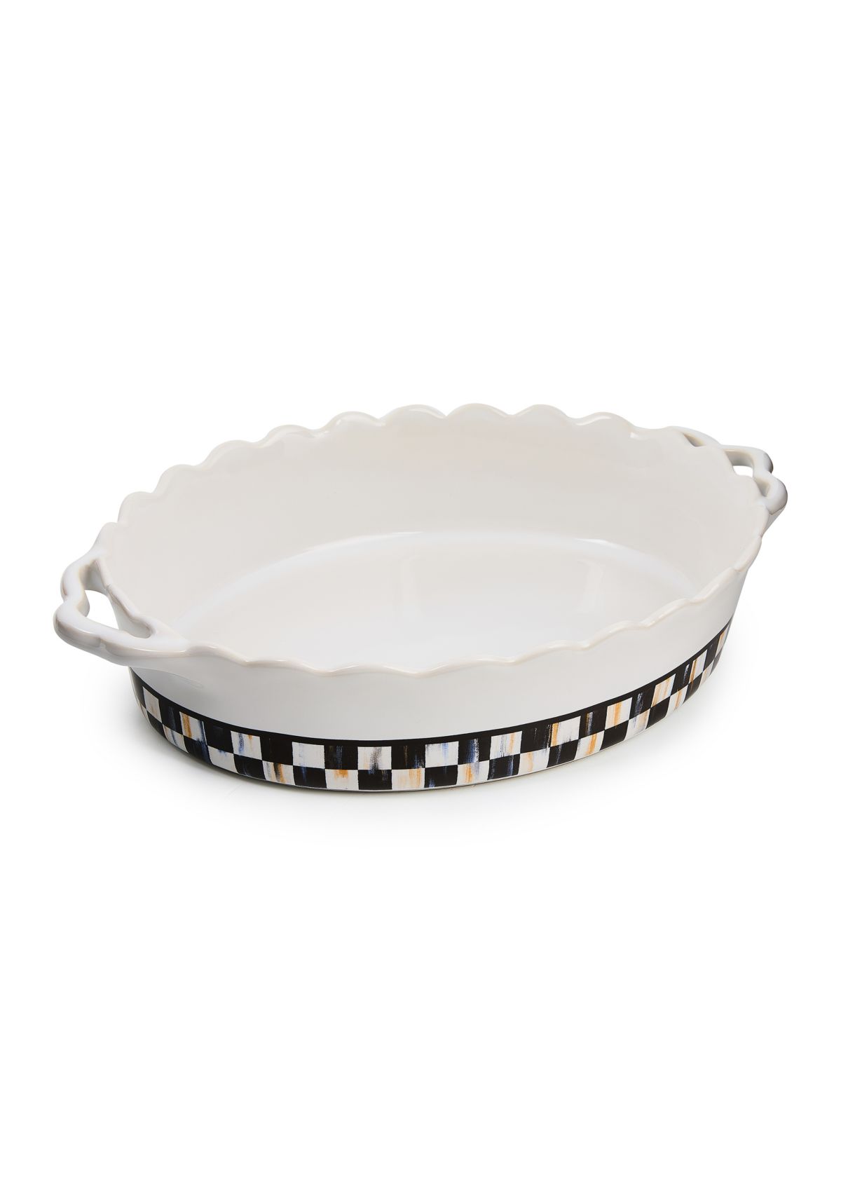 Check Everyday Medium Oval Baker