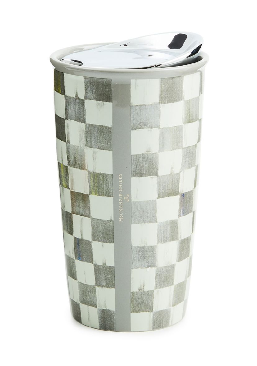 Sterling Check® Ceramic Travel Cup