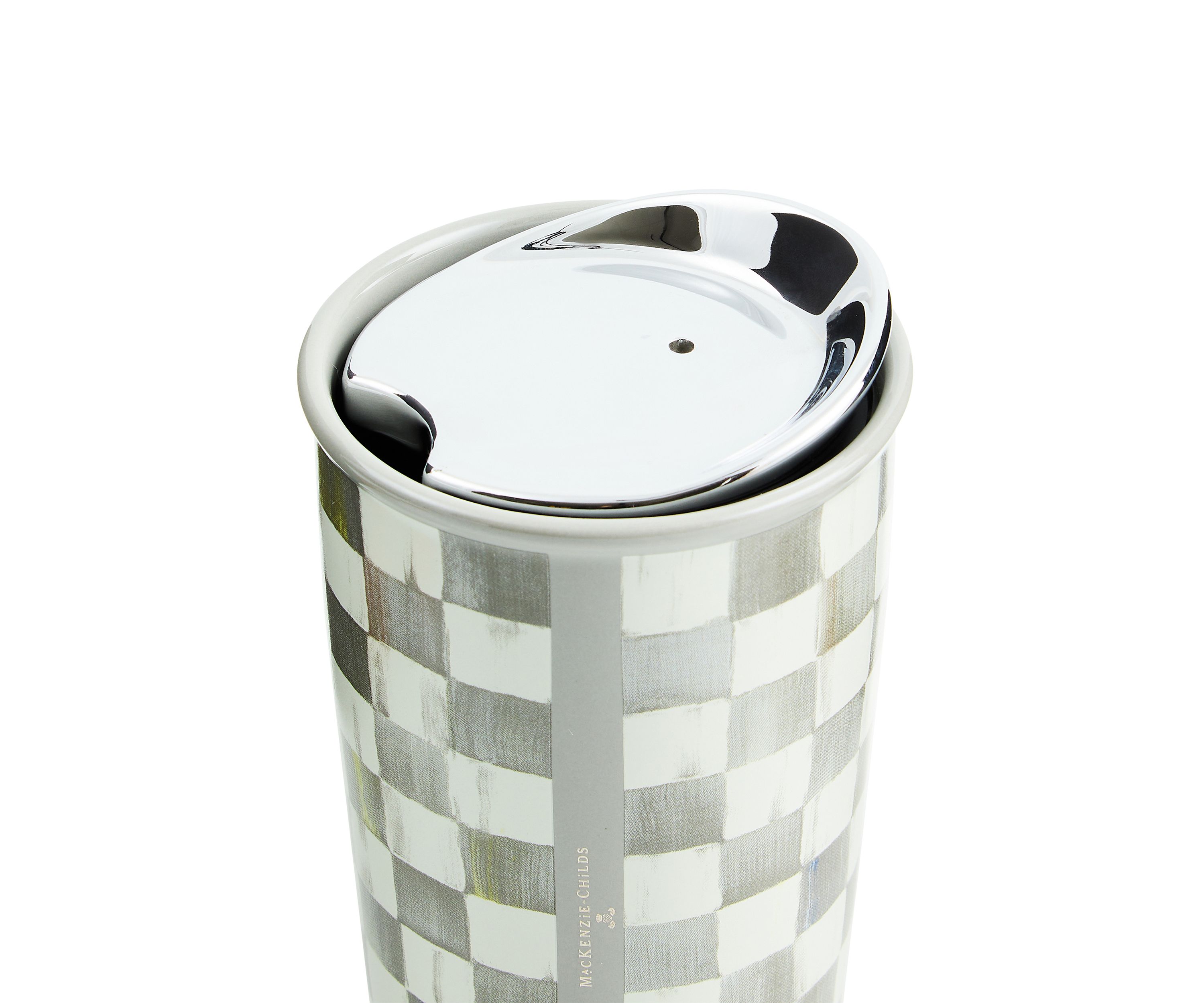 Sterling Check® Ceramic Travel Cup