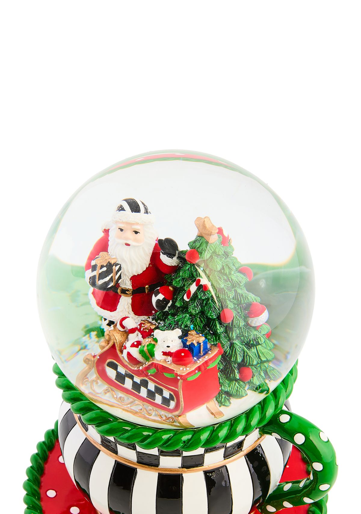 Check It Out Teacup Snow Globe