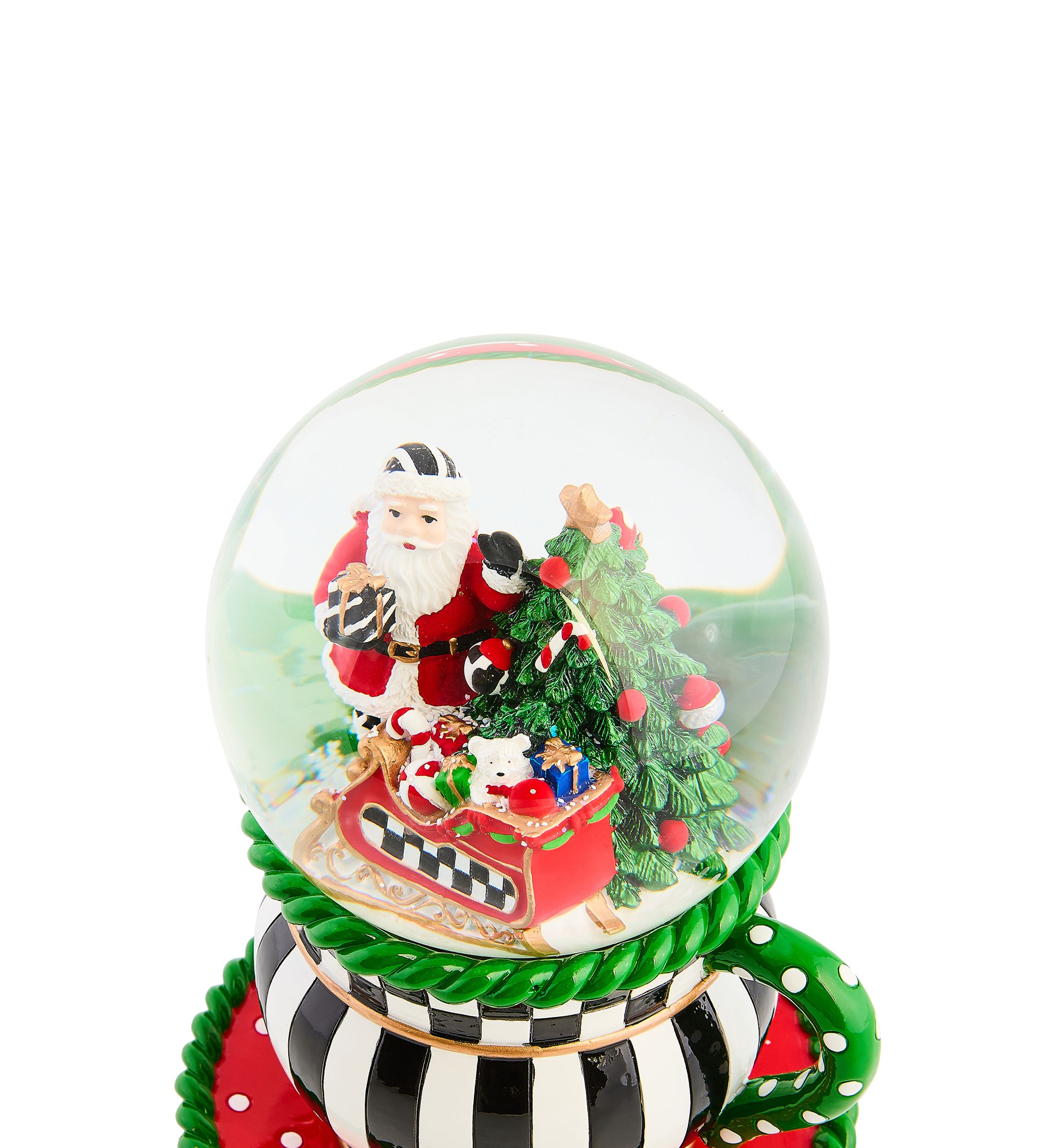 Check It Out Teacup Snow Globe