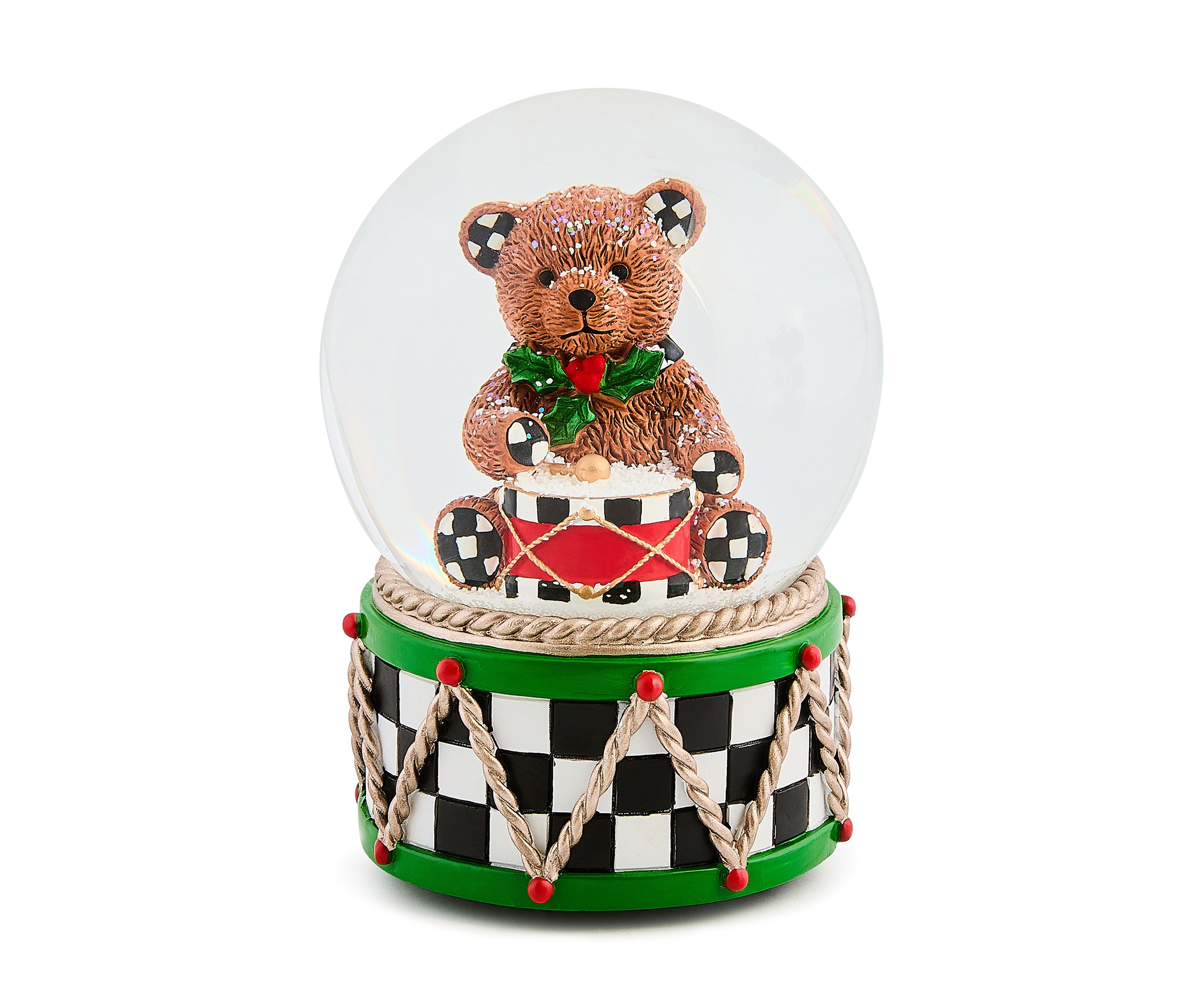  Holly Bear Snow Globe