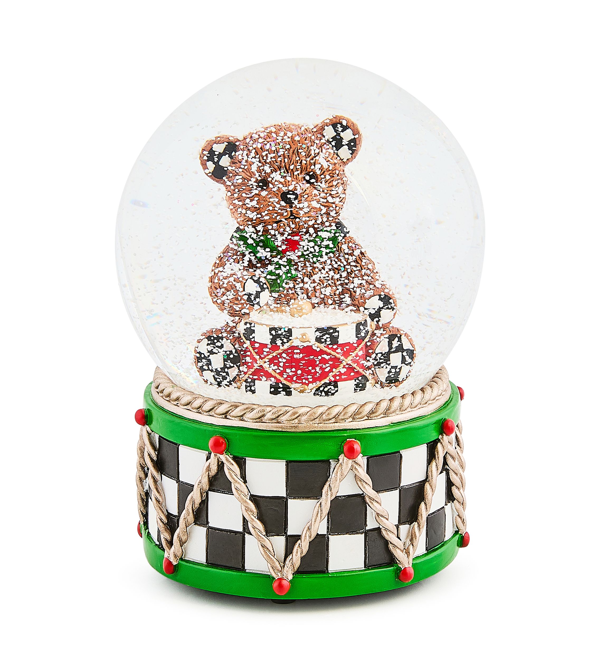  Holly Bear Snow Globe