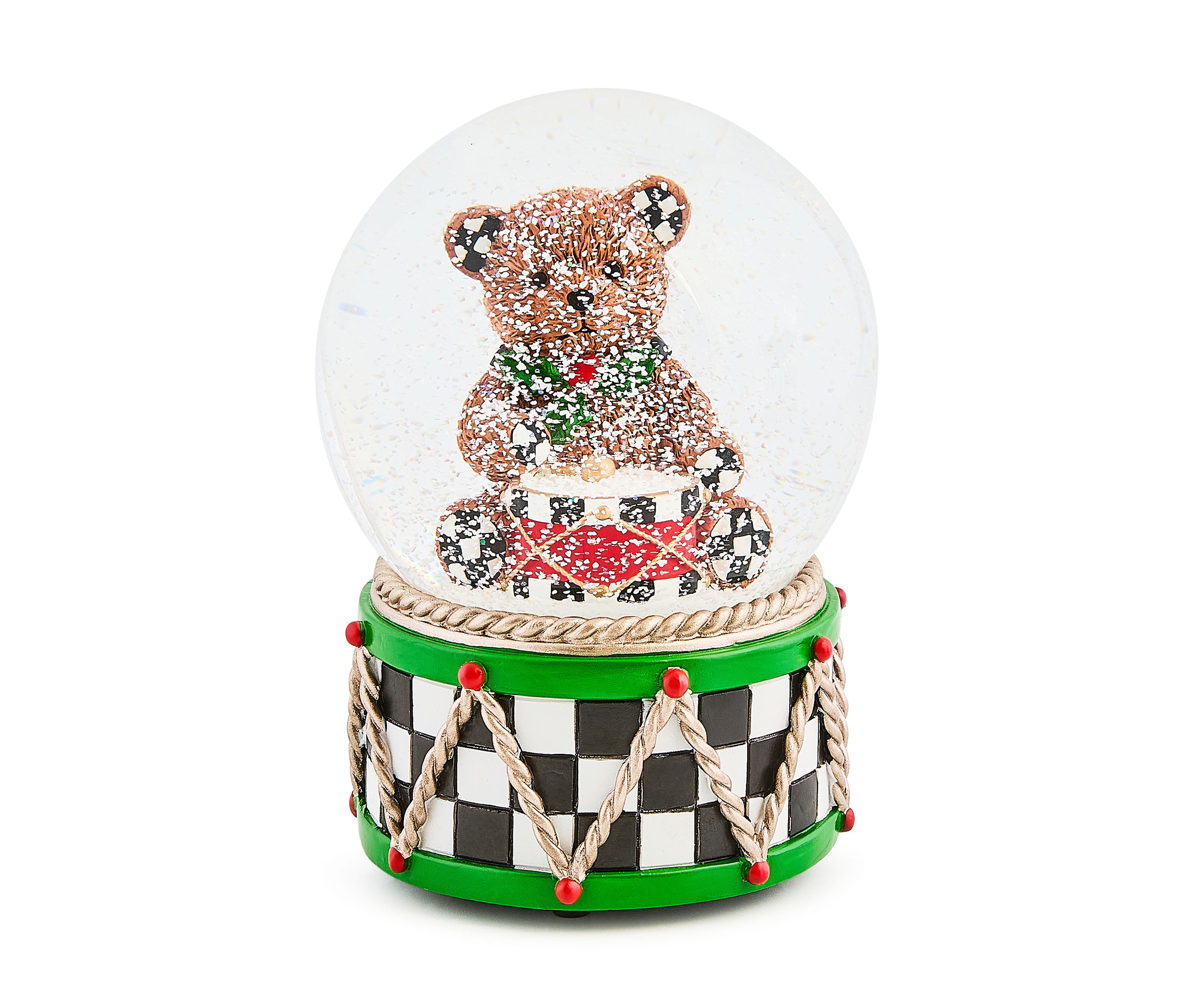  Holly Bear Snow Globe