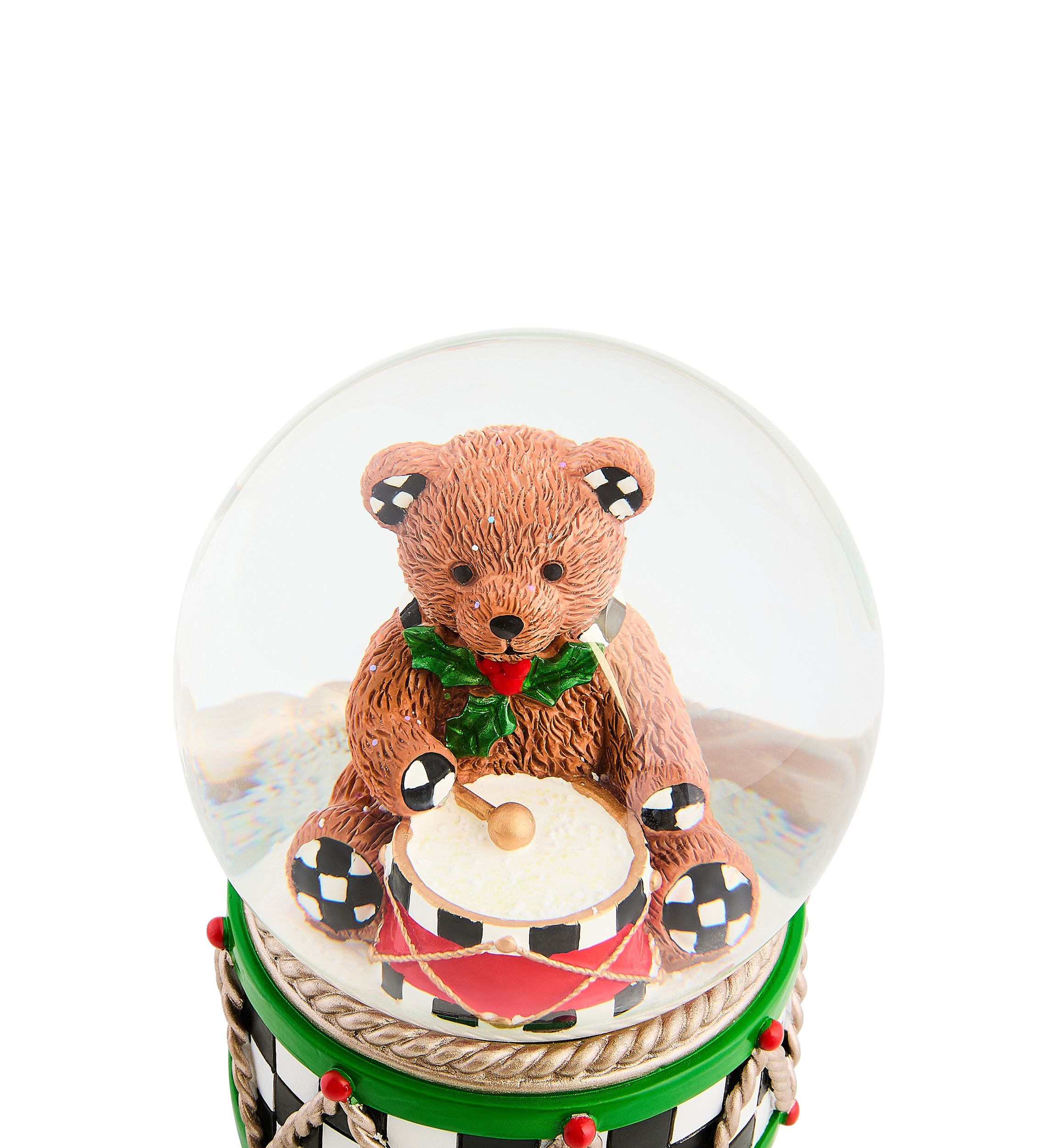  Holly Bear Snow Globe