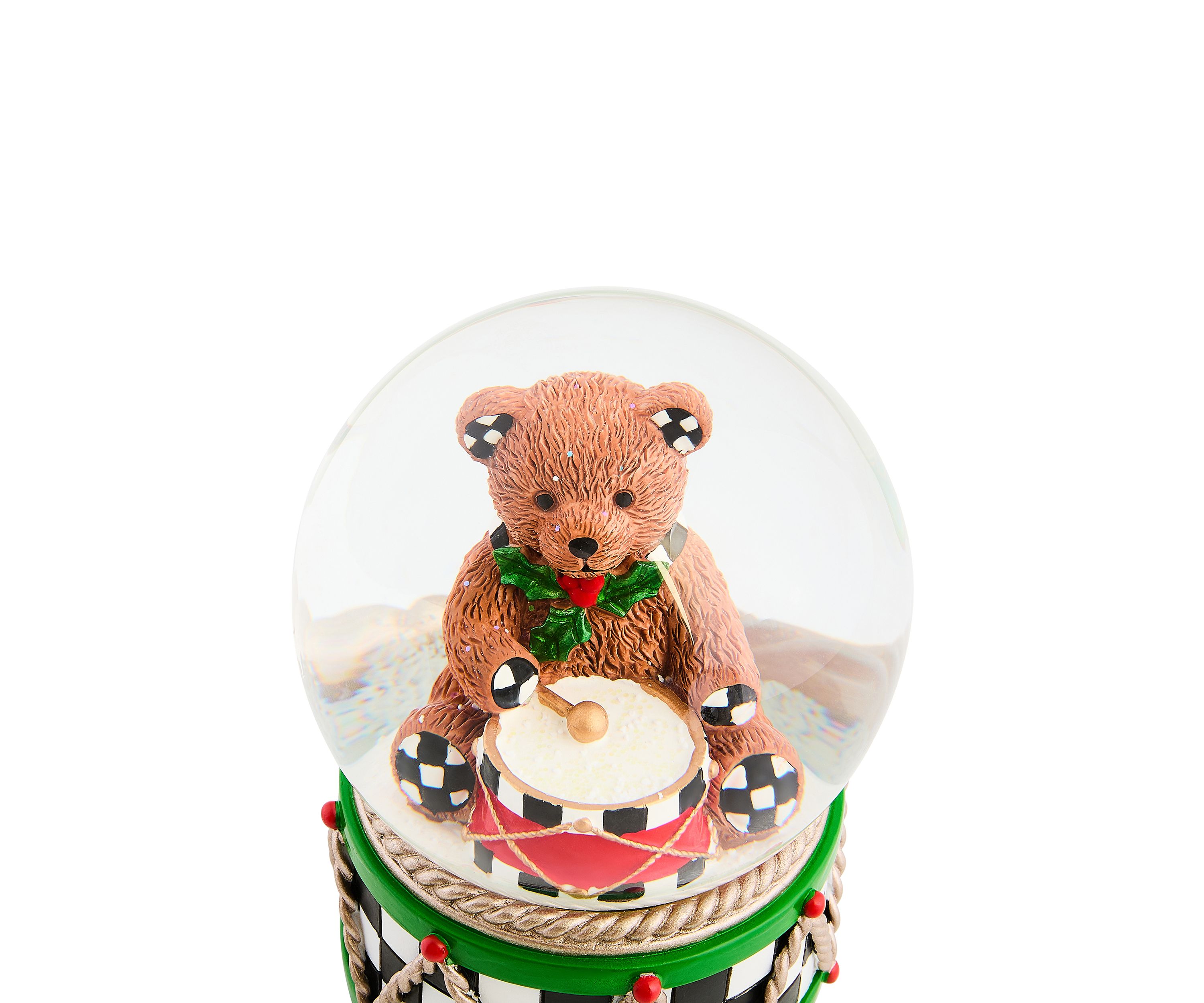  Holly Bear Snow Globe