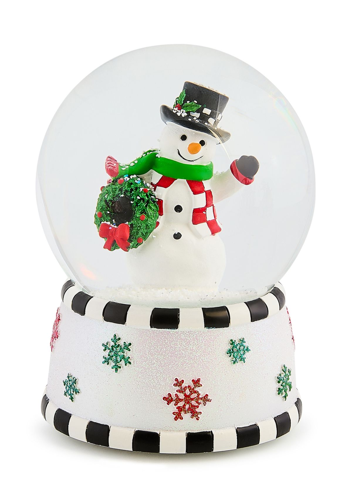 Check It Out Snowman Snow Globe